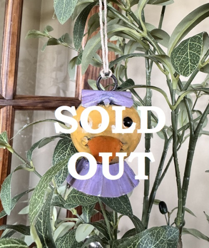 BABY CHICK HEAD ORNAMENT *NEW*